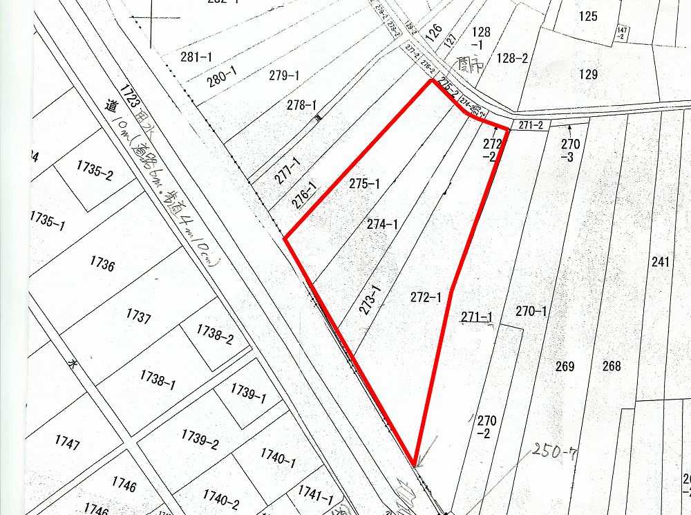 物件詳細 ｜ ドリームホーム 売地物件 / 関市巾3丁目 2721他3筆 / 倉知小学校